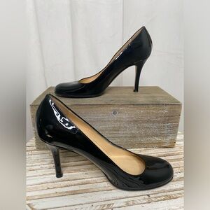 Kate Spade Black Patent Leather Heels
